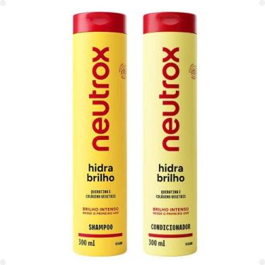 Imagem de Kit Neutrox Hidra Brilho: Shampoo e Condicionador 300ml