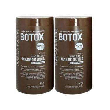 Imagem de combo 2 Botox Plastica dos Fios  Marroquina Alisamento e Redutor de Vo