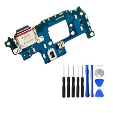 Imagem de UPONEW Para Samsung Galaxy S24 Fe 5G 17.0 cm 2024 Placa de conector de base de carregamento Flex peça de substituição com ferramenta de abertura 11 peças