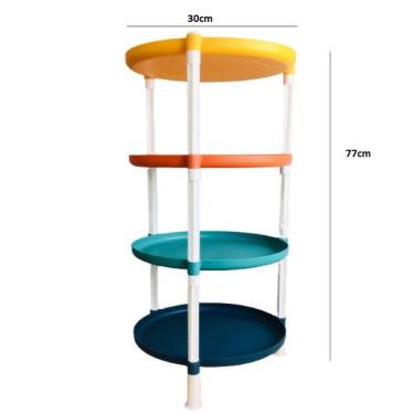 Imagem de Estante Infantil Modular Organizador Brinquedos Multiuso Frut