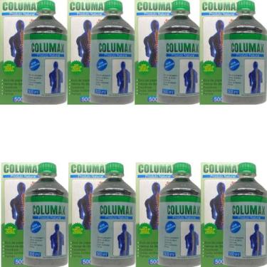 Imagem de Suplemento Alimentar Columax Natural Frasco 500ml Kit 8 Unidades, Envi