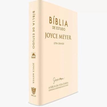 Imagem de Bíblia De Estudo Joyce Meyer: Dourada - Letra Grande