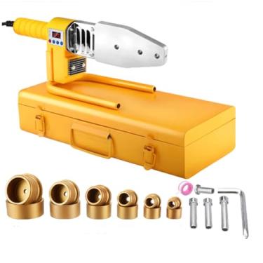 Imagem de HYZHANHONG Ferramenta elétrica doméstica de fusão a quente, máquina de solda de tubos de água de plástico de 800 W 20 mm-63 mm adequada para soldar tubos PB/PP/PE/PPR