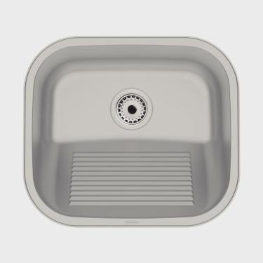 Imagem de Tanque Tramontina Hera Compact 19 Litros em Aço Inox Acetinado 40x35 cm