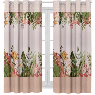 Imagem de Cortina Blackout Mel E Flor 3.00X2.20 Quarto Sala Decoração