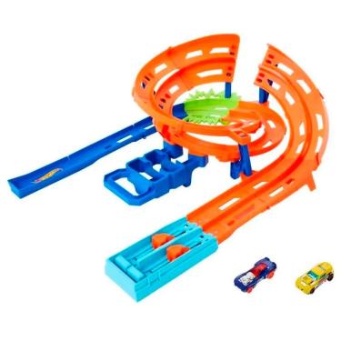 Imagem de Pista Hot Wheels Corrida em Circuito Circular HTK17 - Mattel