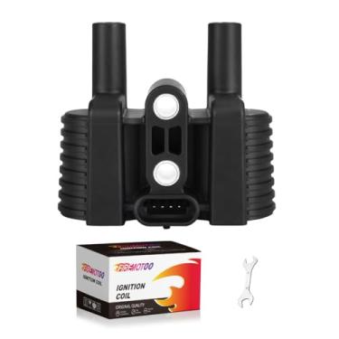 Imagem de FIREMOTOO Pacote com 1 pacote de bobina de ignição compatível com Sportster 883 1200 Roadster Custom Superlow Nightster Forty-Eight Street 500 750 ROD Iron Seventy-Two Replace 31656-07 140412 3165607