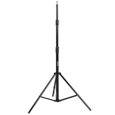 Imagem de Suporte de luz para fotografia GVM 95"/240 cm, suporte de tripé de vídeo fotográfico de alumínio com parafuso de 1/10.2 cm para softbox, luz de velocidade de estúdio fotográfico, equipamentos
