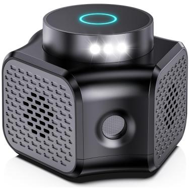 Imagem de Repelente ultrassônico de mouse 360°, plugue ultrassônico, repelente de ratos interno com pulso dissuasor de roedores de pragas e esquilos 4 em 1