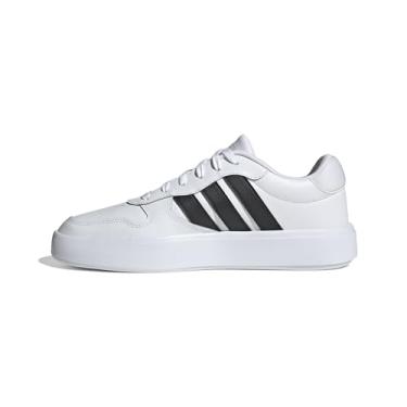Imagem de adidas Tênis masculino Litecourt, Ftwr Branco Núcleo Preto Cinza Dois, 9.5 UK