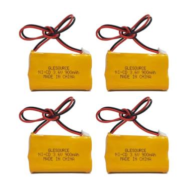 Imagem de XUNTU Bateria de sinal de saída de luz de emergência Ni-Cd de 3,6V 900mAh, bateria de substituição compatível com Exitronix 10010037, potência máxima B2-0031 MH468886, Dantona CUSTOM-318 OSA230