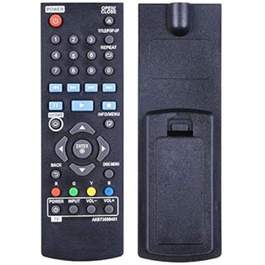 Imagem de Controle remoto de substituição AKB73896401 adequado para LG BLU RAY DISC DVD Player BP340 BP350 BPM25 BPM35 UP870 UP875 BP550