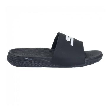 Imagem de Chinelo Skechers Go Consistent Slide Preto e Branco Masculino