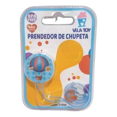 Imagem de Prendedor de Chupeta Vila Toy - Azul