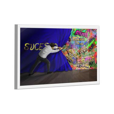 Imagem de Quadro Cortina Do Sucesso -- Br Artes
