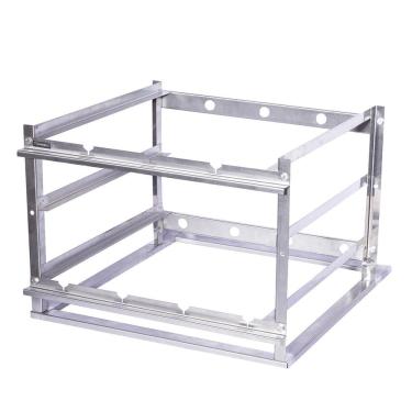 Imagem de Suporte Para Churrasco Fast Gourmet Standard De 4 Espetos E Grelha Sas04