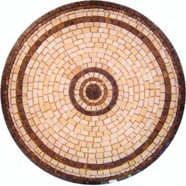 Imagem de Rosone Mosaico Contemporâneo Cotto Ii Exclusivo