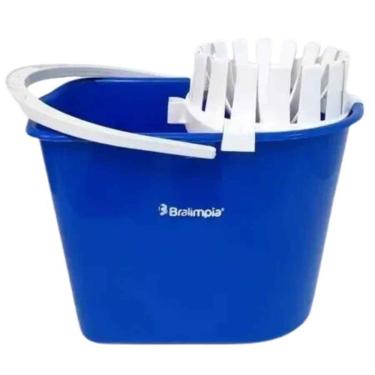 Imagem de Balde Espremedor 12l Mopinho Azul