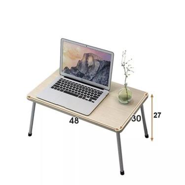 Imagem de Mesa Notebook Suporte Dobravel Multiuso Bandeja Home Office Cama Sofa Portatil