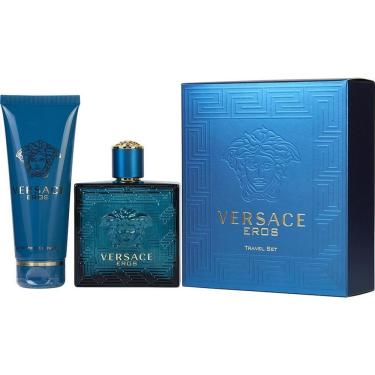 Imagem de Perfume Masculino Gianni Versace Eros Edt Spray 100 Ml & Gel De Banho ()