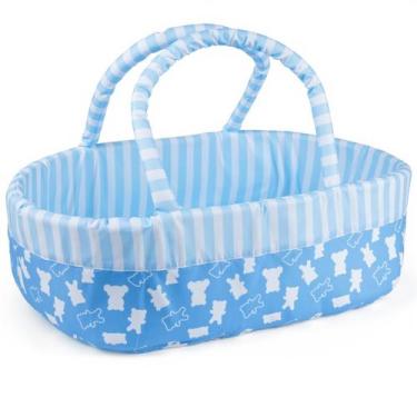 Imagem de Boneca Bassinet BABESIDE Reborn para 43-56 cm com urso fofo