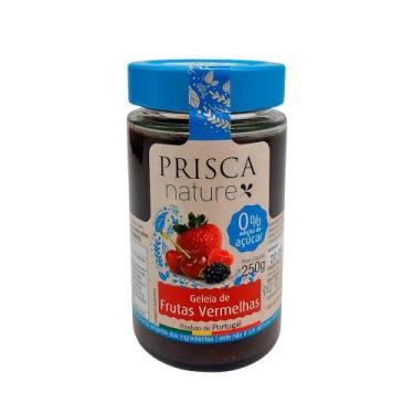 Imagem de Geleia de Frutas Vermelhas Nature 0% Adição de Açúcar Prisca  250g