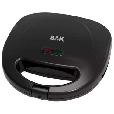 Imagem de Misteira Sanduicheira Elétrica Bak Grill Prime Inox 750w Antiderrapant