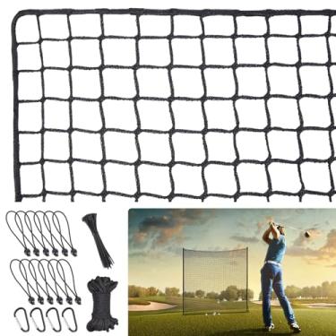 Imagem de welspo Rede De Golfe Welspo, Treino, Barreira Esportiva, Bolas Resistente Para Rebatidas Esportivas Golfe, Beisebol, Hóquei, Futebol, Faça Você Mesmo, 10X10 Pés/10X15 Pés