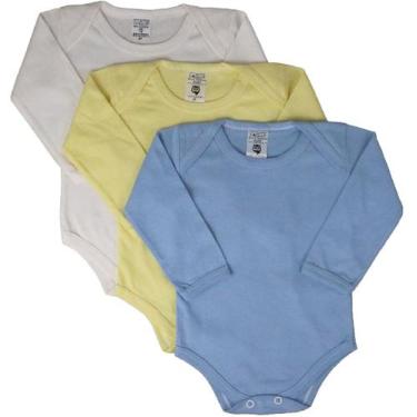 Imagem de Body Mijão Roupa Bebê Kit C/18 Peças100%algodão - Batutinhas Baby, GG,