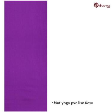 Imagem de Tapete Yoga Premium Roxo 2,00m - 5mm - Dharma Yogui
