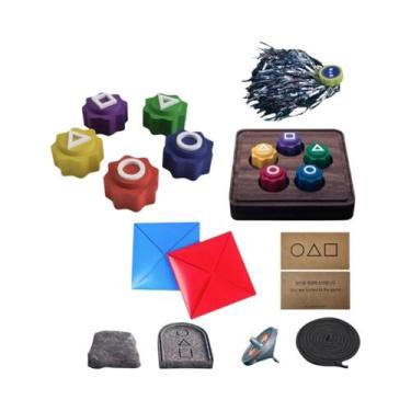 Imagem de Conjunto De Jogos Folclóricos Coreanos, Pedras Gonggi, Jogo De Tabulei