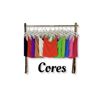 Imagem de Blusinha Regata feminina, Laranja, P M G