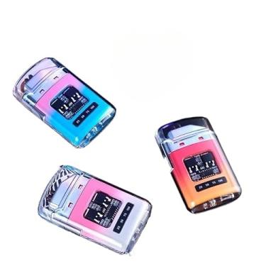 Imagem de isqueiro de plasma lanterna emergência (laranja)