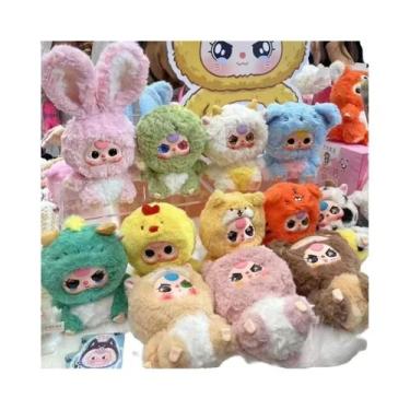 Imagem de Bebê De Três Anos Lucky Cat Rabbit Lily Town Zodiac Plush Blind Box Bo