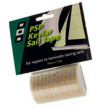 Imagem de Fita Repara Velas Kevlar TransparenteDourado PSP Tapes