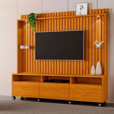Imagem de Home Ripado Para Tvs 60 Polegadas Leicester Naturale