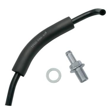 Imagem de EDIETH Conjunto de válvula e tubo PCV 17131-RAA-A00 para Honda Accord 2003-2007 2,4L para Honda CR-V 2007-2011 2,4L, substitui o componente do sistema de ventilação do cárter 17131-RAA-A00