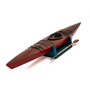 Imagem de Midwest Chesapeake 17 Kayak 1:12 - Kit de construção de modelo de navio de madeira para adultos DIY Woodcraft montagem automática