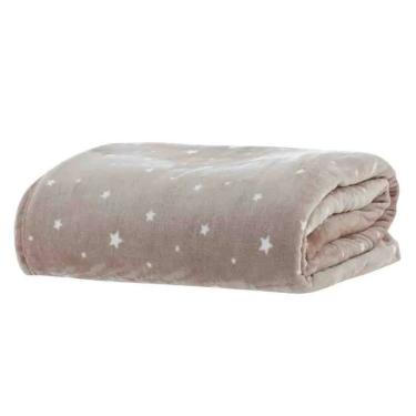 Imagem de Cobertor Blanket Estampado Toque De Seda - Queen - Rose Star