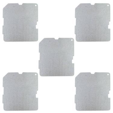 Imagem de Kit 5 Placa De Mica Microondas Brastemp BMS45 BMF45 BMK45