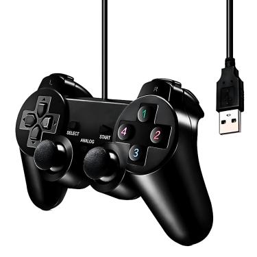 Imagem de Controle Usb para PC Computador Notebook Joystick Dualshock
