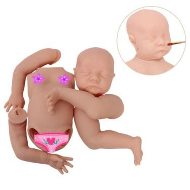 Imagem de Kit 5 Molde Boneca Bebe Reborn Lívia Toda de Vinil - Cegonha Reborn Do