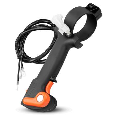 Imagem de NTSUMI Cabo de controle do acelerador adequado para soprador de mochila Stihl BR340 BR380 BR420 SR420, conjunto de cabo de interruptor de controle do acelerador