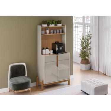 Imagem de Aparador Cantinho Do Café Lizz 2 Portas - 6 Cores - CASA D