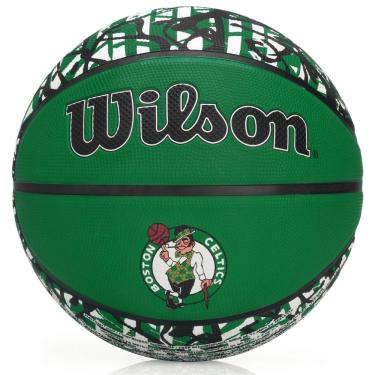 Imagem de Bola De Basquete Wilson NBA Team Graffiti Boston Celtics