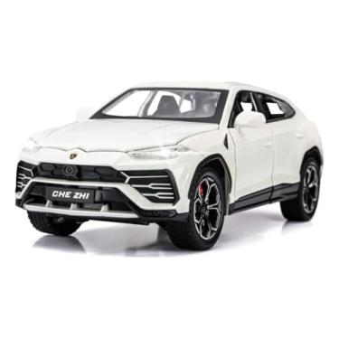 Imagem de Miniatura Lamborghin Urus Acende Farol, Lanterna, Sons 1:24