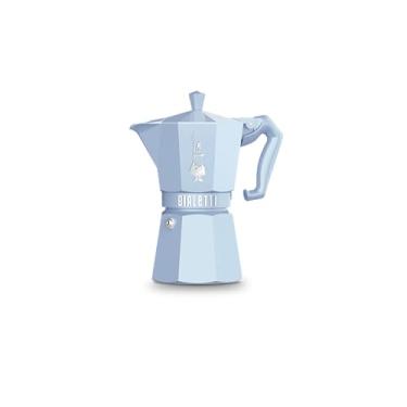 Imagem de Bialetti, Cafeteira Moka Express Exclusive Azul 6 Xicaras