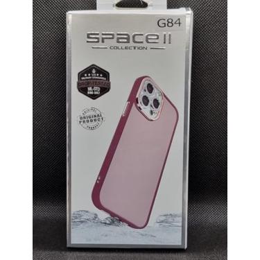 Imagem de Capa Fosca Colorida Space Para Moto G84 (Violeta-escuro)