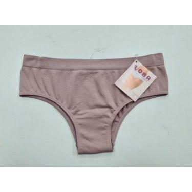 Imagem de Calcinha Caleçon Classico Lupo Loba 40900., G, Rosa nude, Feminino