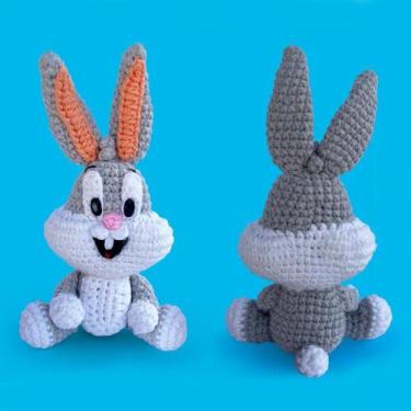 Imagem de Kit Amigurumi Looney Tunes - Pernalonga - Corrente